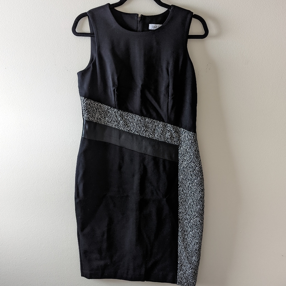 NWT Calvin Klein - Cool Black Dress